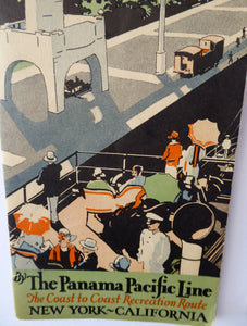1920s PANAMA CANAL Souvenir Guide.  "My Trip Through the Panama Canal from the Atlantic to the Pacific "