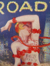 Load image into Gallery viewer, 1927 ART DECO Theatre Programme. Rare Original London Adelphi Theatre Item. In Good Condition
