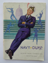 Load image into Gallery viewer, 1943 US College Football Game Programme Navy vs Duke NCAA. Baltimore Stadium. Rare Publication
