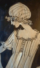 Load image into Gallery viewer, 1960s Vintage Original Fashion Drawing Showing Three Glamour Models in La Mode Outfits
