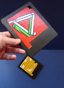 TWO 1970s DODO DESIGNS Sliding Puzzle Games. Nice large size and in good vintage condition. Rare