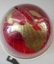 Load image into Gallery viewer, Original 1960s Issue Money Bank in the Form of a World Globe. Made in Finland for Edinburgh Savings Bank
