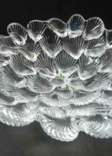 Load image into Gallery viewer, DANISH Royal Copenhagen Vintage Bi-valve Clear Crystal Bowl
