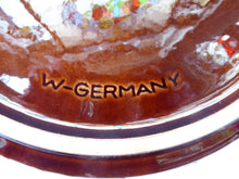 Load image into Gallery viewer, WEST GERMAN SCHEURICH Large Shallow Bowl with Fat Lava Glaze to Exterior. Model 342-28
