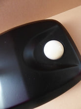 Load image into Gallery viewer, VINTAGE 1960s ENDON Black Enamel Metal Desk Lamp with Finger Button on the Base. Good Condition
