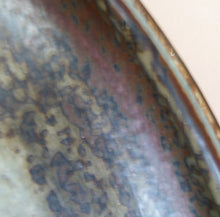 Load image into Gallery viewer, Large ROYAL COPENHAGEN Stoneware Bowl by Carl Hallier. Large Shallow Bowl with Attractive SUNG Glaze. Model 21826
