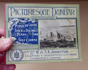 SCOTTISH HISTORY: 1899 Guide Book. Popular Guide, Plans of Town and Golf Course. Fold Out Maps and Interesting Photos