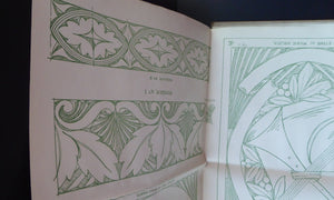 CARPENTRY INTEREST.  Scottish Arts and Crafts Furniture Design Publication: “The Chip Carver” 1897 by George S. Gibson, Edinburgh.