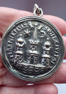 Vintage Scandinavian Silver Jens Tage Hansen Medallion