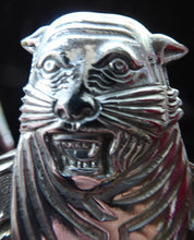 Load image into Gallery viewer, Very Rare 1930s Automobile Association of Bengal (India) Car Badge - with Tiger Motif. Excellent Vintage Condition
