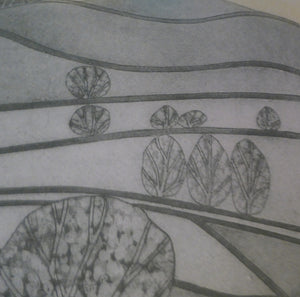 ORIGINAL ETCHING: John Brunsdon (1933 - 2014). Yorkshire Dales. Pencil Signed Limited Edition