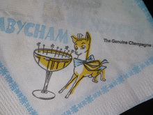 Load image into Gallery viewer, VINTAGE Babycham Paper Napkins or Serviettes. JOB LOT of Ten. Fine Vintage Condition. Rare Survivors
