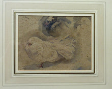 Load image into Gallery viewer, Scottish Art for Sale. Edwin Alexander Watercolour Painting of a White Dove

