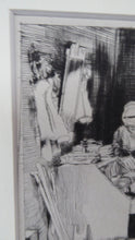 Load image into Gallery viewer, Original Davild Wilkie Etching 1820s The Lost Receipt
