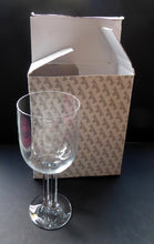 Load image into Gallery viewer, Designer Vintage Rosenthal Cupola WHITE WINE Glasses. Unusual Double Stem. SINGLE Glass
