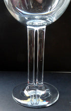 Load image into Gallery viewer, Designer Vintage Rosenthal Cupola WHITE WINE Glasses. Unusual Double Stem. SINGLE Glass
