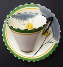 Load image into Gallery viewer, 1930s BURLEIGH Ware ZENITH Art DECO Coffee Set with fine Dawn Pattern. Coffee Pot, Six Cups and Saucers; Milk Jug and Sugar Bowl
