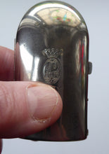Load image into Gallery viewer, Vintage COTY Miniature French Glass Perfume Bottle in Metal Fitted Box
