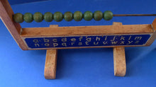 Load image into Gallery viewer, Vintage 1950s CHAD VALLEY Abacus - Wooden Frame and Beads. Free Standing. Great Display Piece
