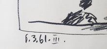 Load image into Gallery viewer, 1960s Picasso Original Lithograph Jeu de Cape Pass with the Cape

