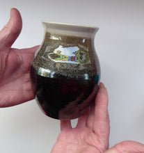 Load image into Gallery viewer, SCOTTISH POTTERY. Vintage Studio Pottery Stoneware Vase by Tom Lochhead, Kirkcudbright
