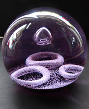 Load image into Gallery viewer, SCOTTISH GLASS. 1981 Vintage Caithness Paperweight Entitled Lunar III. From a Limited Edition of only 750 issued
