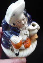 Load image into Gallery viewer, Antique STAFFORDSHIRE Drunken Man Dip Pen Holder; Rare &amp; Collectable 19th Century Model
