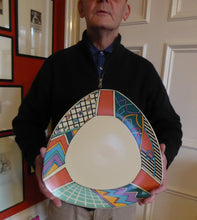 Load image into Gallery viewer, Dorothy Hafner 1980s Huge Rosenthal Flash One Studio Linie Serving Platter
