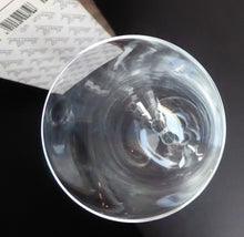 Load image into Gallery viewer, Designer Vintage Rosenthal Cupola WHITE WINE Glasses. Unusual Double Stem. SINGLE Glass
