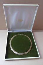 Load image into Gallery viewer, 9ct gold Vintage Necklace 19 Grams weightSolid 9ct Gold Decorative Textured Link  Nceklace. 19 grams weight
