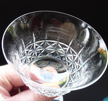 Load image into Gallery viewer, Vintage TUDOR Crystal Sherry or Liqueur Glass. SINGLE GLASS. 4 inches in height
