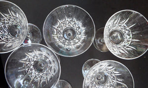 Vintage Tudor Crystal Sherry or Gin Liqueur Glass