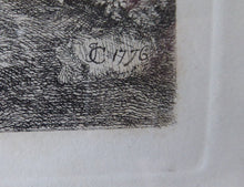 Load image into Gallery viewer, SCOTTISH ART. Sir John Clerk of Eldin (1728 - 1812). Antique Etching of CRAIGMILLAR Castle from the South East
