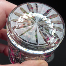 Load image into Gallery viewer, Set of Six EDINBURGH CRYSTAL GLENSHEE Matching Whisky Tumblers. 1960s; Each with Etched Signature. Original Card Box
