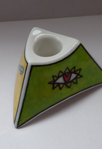 ROSENTHAL LOVE Story Pattern Studio Linie Candle Holder. Designed by Dorothy Hafner, 1980s