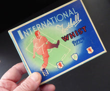 Load image into Gallery viewer, 1940s Vintage Football Card Game. International Football Whist Pepys

