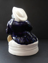Load image into Gallery viewer, Antique STAFFORDSHIRE Drunken Man Dip Pen Holder; Rare &amp; Collectable 19th Century Model
