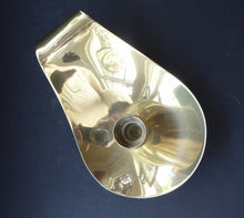Load image into Gallery viewer, 1960s Dantorp Design Danish Polished Brass Candlestick
