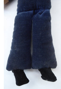 Genuine Vintage Norah Wellings SAILOR DOLL. Wearing SS. Argentina Star Cap. Original Label Sewn on Base of Foot