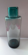 Load image into Gallery viewer, RARE 1950s DANISH Holmegaard Art Glass Bottle Shaped Vase by Per Lutken. Etched signature to the base. 11 inches
