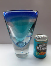 Load image into Gallery viewer, CAITHNESS GLASS Vase. From the Freestyle Range. Limited Edition Designed by Sarah Peterson and Made by James Manson
