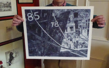 Load image into Gallery viewer, SCOTTISH ART: Ian Fleming (1906 - 1994).  Original Etching of a Quayside Scene, with Moored Ships
