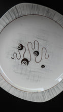 Load image into Gallery viewer, 1950s MIDWINTER Set of FOUR Dinner Plates. Collectable FANTASY Pattern. Designed by Jessie Tait in 1953

