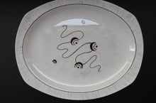 Load image into Gallery viewer, 1950s MIDWINTER Large Serving Platter or Plate. Collectable FANTASY Pattern. Designed by Jessie Tait in 1953
