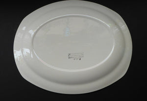 1950s MIDWINTER Large Serving Platter or Plate. Collectable FANTASY Pattern. Designed by Jessie Tait in 1953