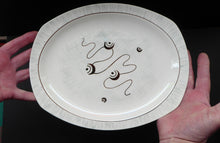 Load image into Gallery viewer, 1950s MIDWINTER Large Serving Platter or Plate. Collectable FANTASY Pattern. Designed by Jessie Tait in 1953
