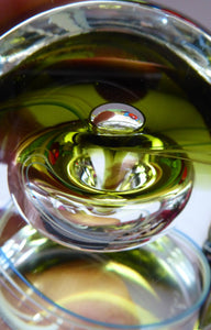 SCOTTISH Caithness Glass LIMITED EDITION Paperweight: Chrysalis by Margot Thomson; 1991