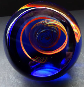 Fabulous LIMITED EDITION Scottish Caithness Glass Paperweight: Virtuoso by Alastair MacIntosh; 1991