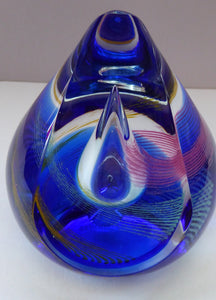 1990 Caithness Glass Paperweight: QUEST by Margot Thomson
