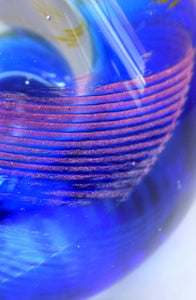1990 Caithness Glass Paperweight: QUEST by Margot Thomson